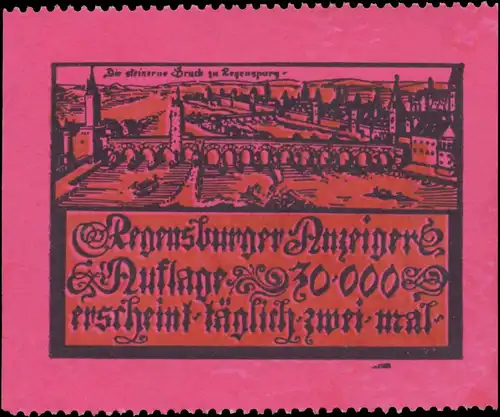 Die steinerne BrÃ¼cke zu Regensburg