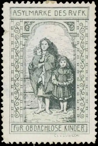 Asylmarke des RVFK fÃ¼r obdachlose Kinder