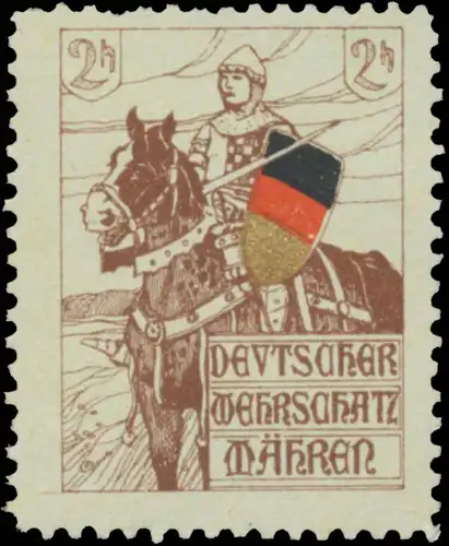 Ritter auf Pferd