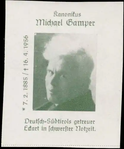 Michael Gamper Kanonikus