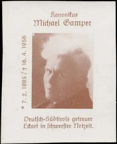 Michael Gamper Kanonikus