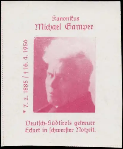 Michael Gamper Kanonikus