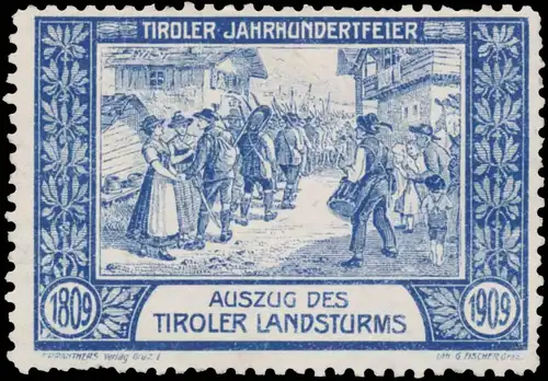Auszug des Tiroler Landsturms