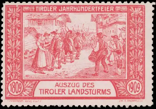 Auszug des Tiroler Landsturms