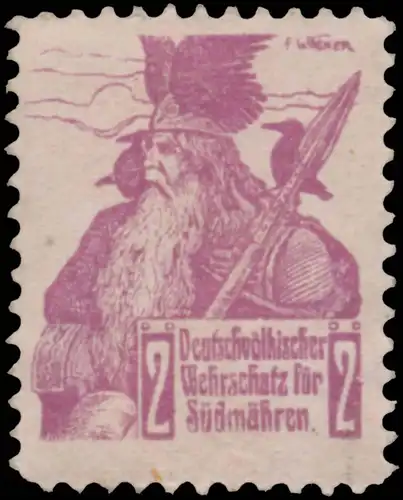Wikinger mit Lanze