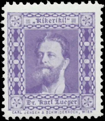 Dr. Karl Lueger - Kikeriki Satirezeitschrift