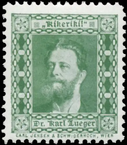 Dr. Karl Lueger - Kikeriki Satirezeitschrift