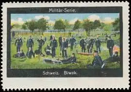 MilitÃ¤r Schweiz im Biwak