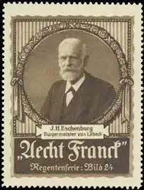 Lübeck Bürgermeister J.H. Eschenburg