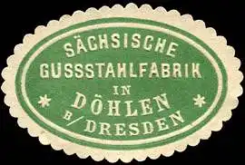 Sächsische Gussstahlfabrik in Döhlen bei Dresden
