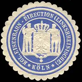 KÃ¶nigliche Eisenbahn - Direction (Linksrheinische) - KÃ¶ln