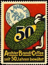 Aechter Brandt Kaffee seit 50 Jahren bewährt