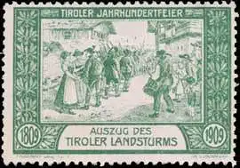 Auszug des Tiroler Landsturms