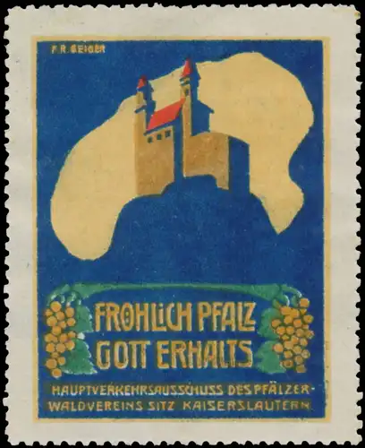 FrÃ¶hliche Pfalz, Gott erhalts