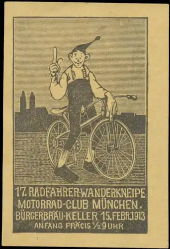 17. Radfahrer-Wanderkneipe
