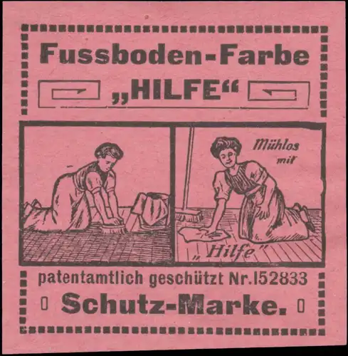 Fussboden-Farbe Hilfe