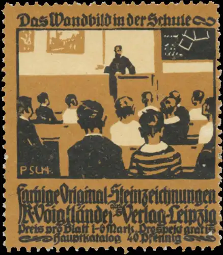 Das Wandbild in der Schule