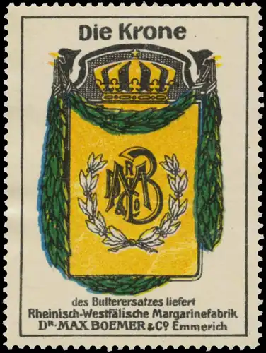 Die Krone des Butterersatzes