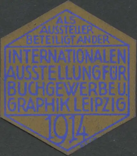 Internationale Ausstellung fÃ¼r Buchgewerbe und Graphik