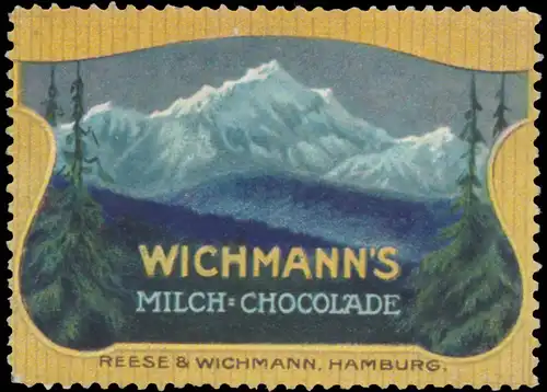 Wichmanns Milch Schokolade