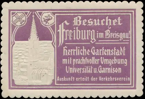 Besuchet Freiburg im Breisgau