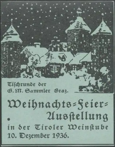 Weihnachtsfeier-Ausstellung