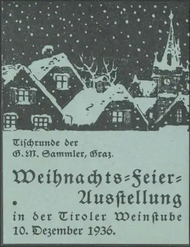 Weihnachtsfeier-Ausstellung