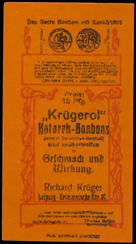 KrÃ¼gerol Katarrh-Bonbons