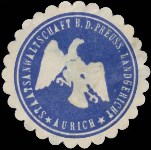 Staatsanwaltschaft b.d. Pr. Landgericht Aurich