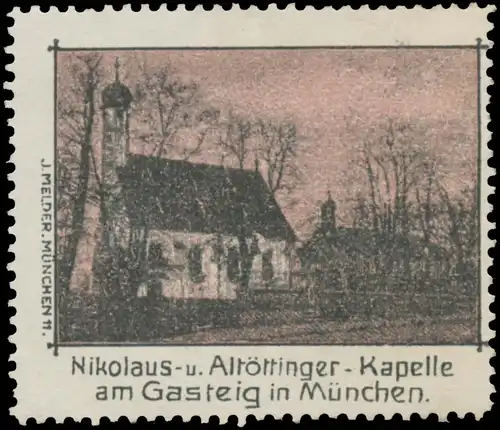 Nikolaus- und AltÃ¶ttinger-Kapelle am Gasteig in MÃ¼nchen