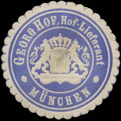 Georg Russ - Hof-Lieferant MÃ¼nchen