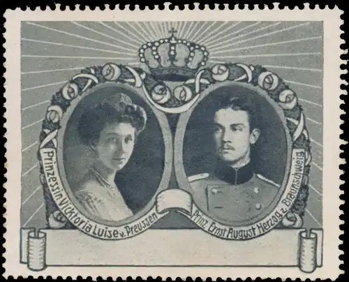 Prinzessin Viktoria Luise von Preussen & Prinz Ernst August Herzog von Braunschweig