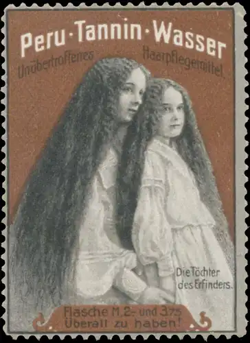 Peru-Tannin-Wasser zur Haarpflege
