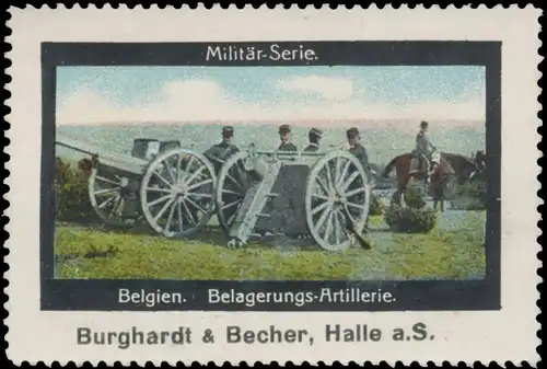 Belagerungs-Artillerie MilitÃ¤r Belgien
