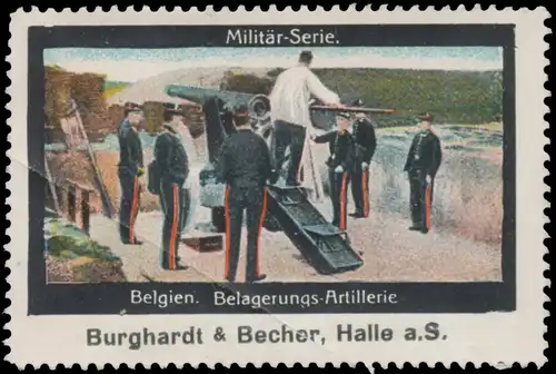 Belagerungs-Artillerie MilitÃ¤r Belgien