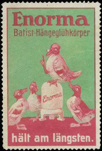 Enorma Batist-HÃ¤ngeglÃ¼hkÃ¶rper