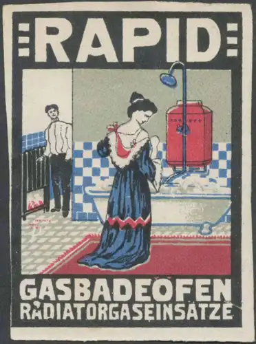 Rapid Gasbadeofen