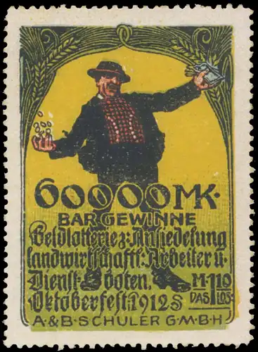 60000 MK Bargewinne