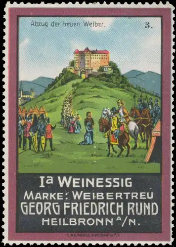 Abzug der treuen Weiber