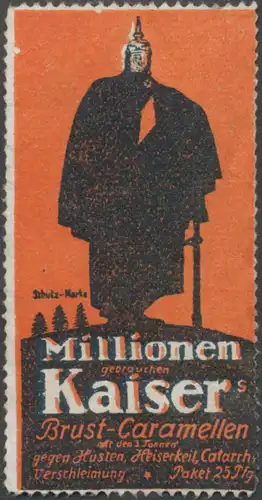 Millionen gebrauchen Kaisers Brust-Caramellen