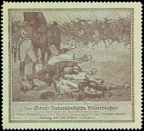 BlÃ¼cher unter dem Pferd