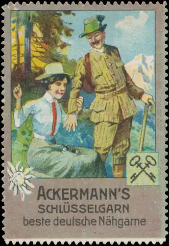 Ackermanns SchlÃ¼sselgarn beste deutsche NÃ¤hgarne