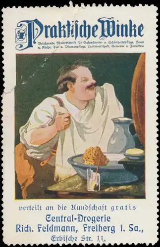 Praktische Winke verteilt die Central-Drogerie