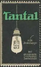 Tantal Lampe