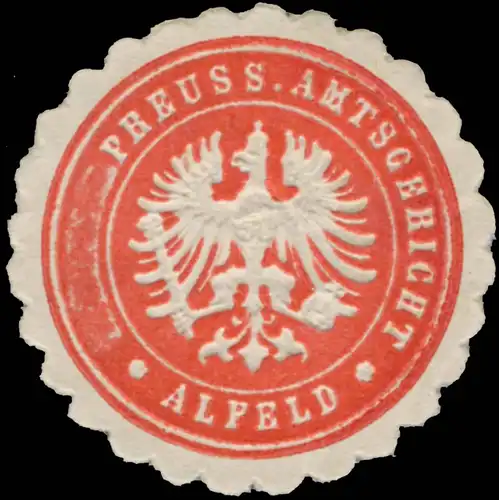 Pr. Amtsgericht Alfeld