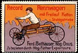 Record Rennwagen