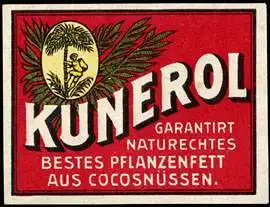 Kunerol garantirt naturechtes bestes Pflanzenfett aus Cocosnüssen