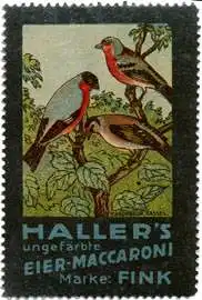 Hallers ungefÃ¤rbte Eier - Maccaroni Marke : Fink