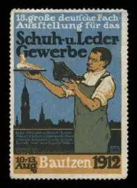 18. groÃe deutsche Fachausstellung fÃ¼r das Schuh - und Leder Gewerbe