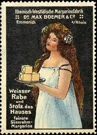 Weisser Rabe und Stolz des Hauses feinste SÃ¼ssrahm - Margarine